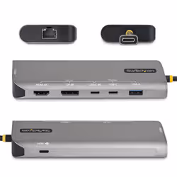 StarTech.com 174B-USB4-MULTIPORT replicatore di porte e docking station per laptop Cablato Grigio - Vista aggiuntiva 2