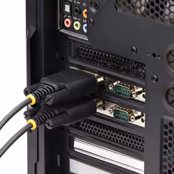 StarTech.com Scheda Seriale PCIe a 4 porte, scheda seriale PCI Express a RS232/RS422/RS485 (DB9), staffa a basso profilo inclusa, UART 16C1050, Windows/Linux, conforme a TAA - Protezione ESD di livello 4 - Vista aggiuntiva 7