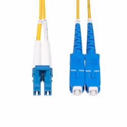 StarTech.com Cavo in fibra ottica duplex monomodale OS2 da LC a SC (UPC) da 1 m, 9/125µm, 100G, Insensibile alla piegatura, Bassa perdita di inserzione, Cavo patch in fibra LSZH - Vista aggiuntiva 6