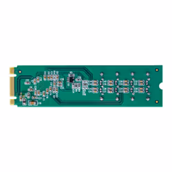 StarTech.com Scheda adattatore da M.2 a SATA a 4 porte, scheda di espansione da M.2 PCIe 3.0 a SATA HDD/SSD, chipset ASM1064, M.2 NVMe a 4x HDD/SSD per Windows/macOS/Linux - Vista aggiuntiva 4