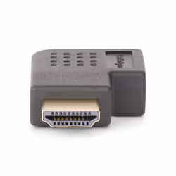 StarTech.com Adattatore HDMI 2.0 ad angolo retto da maschio a femmina, salvaporta HDMI ad alta velocità orizzontale a 90 gradi, 4K 60Hz, M/F - Vista aggiuntiva 3