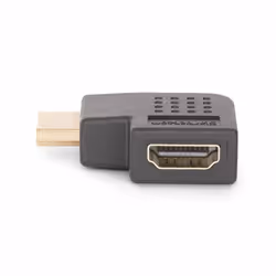 StarTech.com Adattatore HDMI 2.0 ad angolo retto da maschio a femmina, salvaporta HDMI ad alta velocità orizzontale a 90 gradi, 4K 60Hz, M/F - Vista aggiuntiva 4