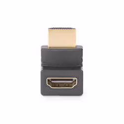 StarTech.com Adattatore HDMI 2.0 con angolo di 90 gradi verso l'alto, da maschio a femmina, salvaporta HDMI verticale angolato a 90 gradi, 4K 60Hz, M/F - Vista aggiuntiva 4