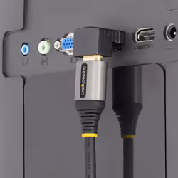 StarTech.com Adattatore HDMI 2.0 con angolo di 90 gradi verso l'alto, da maschio a femmina, salvaporta HDMI verticale angolato a 90 gradi, 4K 60Hz, M/F - Vista aggiuntiva 6