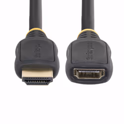 StarTech.com Cavo prolunga HDMI 2.0 da 50cm, cavo HDMI ad alta velocità, 4K 60Hz, cavo adattatore di prolunga HDMI da maschio a femmina, cavetto HDMI salvaporta, M/F - Vista aggiuntiva 6