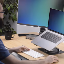 StarTech.com ATFR-LAPTOP-RISER supporto per laptop Supporto per computer portatile Argento - Vista aggiuntiva 6