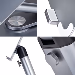 StarTech.com ATER-LAPTOP-RISER supporto per laptop Supporto per computer portatile Argento - Vista aggiuntiva 4
