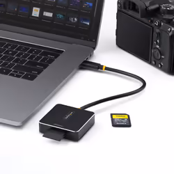 StarTech.com Lettore di schede SD Express USB-C, USB 10Gbps, lettore di schede di memoria portatile, adattatore USB Tipo-C a Secure Digital 7.1 - Vista aggiuntiva 6