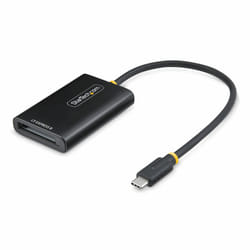StarTech.com Lettore di schede USB-C CFexpress Type B, USB 10Gbps, lettore di schede di memoria portatile, adattatore da USB Type-C a CF Express 2.0, compatibile con qualsiasi SO