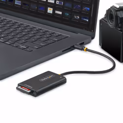 StarTech.com Lettore di schede USB-C CFexpress Type B, USB 10Gbps, lettore di schede di memoria portatile, adattatore da USB Type-C a CF Express 2.0, compatibile con qualsiasi SO - Vista aggiuntiva 5