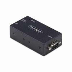 StarTech.com Adattatore da seriale a Ethernet a 1 porta, server di dispositivi seriali IP per dispositivi RS232 remoti, montaggio a parete/su guida DIN, convertitore seriale da RJ45 LAN a DB9, TAA