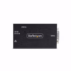 StarTech.com Adattatore da seriale a Ethernet a 1 porta, server di dispositivi seriali IP per dispositivi RS232 remoti, montaggio a parete/su guida DIN, convertitore seriale da RJ45 LAN a DB9, TAA - Vista aggiuntiva 5