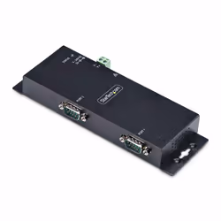 StarTech.com Adattatore da seriale a Ethernet a 2 porte, server di dispositivi seriali IP per dispositivi RS232 remoti, monta ...