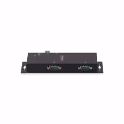 StarTech.com Adattatore da seriale a Ethernet a 2 porte, server di dispositivi seriali IP per dispositivi RS232 remoti, montaggio a parete/su guida DIN, metallo, convertitore seriale da RJ45 LAN a DB9, TAA