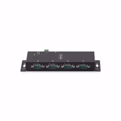 StarTech.com Adattatore da seriale a Ethernet a 4 porte, server di dispositivi seriali IP per dispositivi RS232 remoti, montaggio a parete/su guida DIN, metallo, convertitore seriale da RJ45 LAN a DB9, TAA - Vista aggiuntiva 3