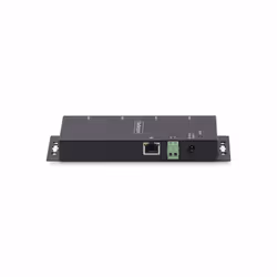 StarTech.com Adattatore da seriale a Ethernet a 4 porte, server di dispositivi seriali IP per dispositivi RS232 remoti, montaggio a parete/su guida DIN, metallo, convertitore seriale da RJ45 LAN a DB9, TAA - Vista aggiuntiva 4