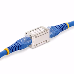 StarTech.com Accoppiatore RJ45 schermato, accoppiatore Cat6a in linea, pinout da femmina a femmina (F/F) T568B, estensione cavo Ethernet schermato - Vista aggiuntiva 5