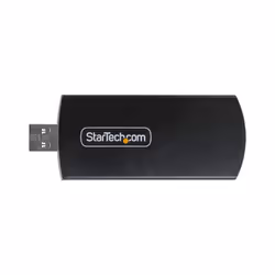 StarTech.com Chiavetta Wi-Fi 6E USB/Dongle per PC Desktop/Laptop, NIC wireless con antenna pieghevole, adattatore WiFi con supporto 802.11 b/g/n/ac/ax, compatibile con reti a 2,4/5/6 GHz - Vista aggiuntiva 5