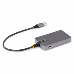 StarTech.com Hub USB-A 4 Porte, 5Gbps, Alimentazione da Bus, con Ingresso Alimentazione USB-C Ausiliario, Cavo Host USB-A da 30 cm, Hub Portatile per PC e Laptop - Vista aggiuntiva 2