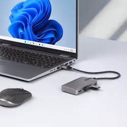 StarTech.com Hub USB-A 4 Porte, 5Gbps, Alimentazione da Bus, con Ingresso Alimentazione USB-C Ausiliario, Cavo Host USB-A da 30 cm, Hub Portatile per PC e Laptop - Vista aggiuntiva 3