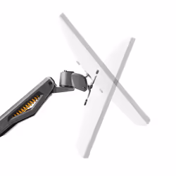 StarTech.com H1M1AG2-MONITOR-ARM Supporti a parete per TV 81,3 cm (32") Scrivania Nero - Vista aggiuntiva 6
