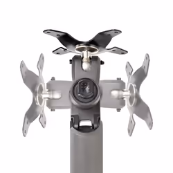 StarTech.com H1M1AG2-MONITOR-ARM Supporti a parete per TV 81,3 cm (32") Scrivania Nero - Vista aggiuntiva 7