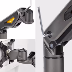 StarTech.com H1M1AG2-MONITOR-ARM Supporti a parete per TV 81,3 cm (32") Scrivania Nero - Vista aggiuntiva 8