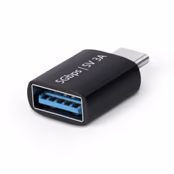 StarTech.com Adattatore USB-C a USB-A, USB 5Gbps, adattatore compatto da USB Tipo-C maschio a USB Tipo-A femmina, alloggiamen ...
