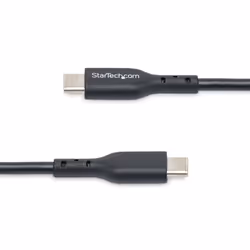 StarTech.com Cavo USB-C da 2m, cavo di ricarica USB-C, cavo USB 2.0 Tipo-C per laptop, 60W 3A Power Delivery, rivestimento in TPE, cavo di trasferimento dati, M/M - Vista aggiuntiva 4