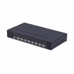StarTech.com R8AH202-KVM-SWITCH commutateur écran, clavier et souris Grille de montage Noir - Vista aggiuntiva 2