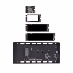 StarTech.com 1USB4-NVME-ENCLOSURE contenitore di unità di archiviazione Box esterno SSD Nero M.2 - Vista aggiuntiva 3