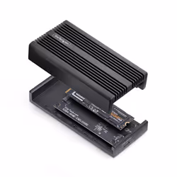 StarTech.com 1USB4-NVME-ENCLOSURE contenitore di unità di archiviazione Box esterno SSD Nero M.2 - Vista aggiuntiva 4