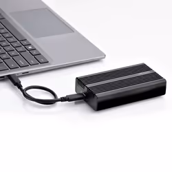 StarTech.com 1USB4-NVME-ENCLOSURE contenitore di unità di archiviazione Box esterno SSD Nero M.2 - Vista aggiuntiva 6