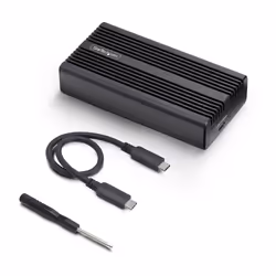 StarTech.com 1USB4-NVME-ENCLOSURE contenitore di unità di archiviazione Box esterno SSD Nero M.2 - Vista aggiuntiva 7