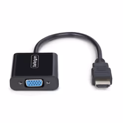 StarTech.com Adattatore HDMI a VGA, Convertitore Video Attivo 1920x1080 (1080p) per Notebook/Desktop. Da Sorgente HDMI a Monitor/Display/Proiettore/TV VGA