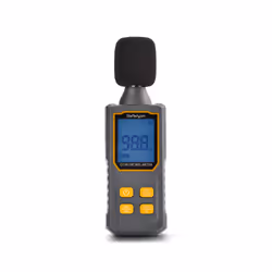 StarTech.com Fonometro Digitale Portatile, Misuratore di Rumore con Display LCD, Tester di Decibel con intervallo 30/130bBA per Sale Server/Uffici con letture Min/Max - Vista aggiuntiva 3