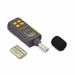 StarTech.com Fonometro Digitale Portatile, Misuratore di Rumore con Display LCD, Tester di Decibel con intervallo 30/130bBA per Sale Server/Uffici con letture Min/Max - Vista aggiuntiva 5