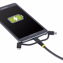 StarTech.com Cavo di Ricarica USB robusto da 1m, Da USB a Lightning/Micro-USB/Tipo-C, certificato Apple MFi, rivestimento in aramide, cavo universale di ricarica USB 3 in 1 per iPhone/iPad/Android - Vista aggiuntiva 7