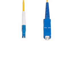 StarTech.com Cavo in fibra ottica simplex monomodale OS2 da LC a SC (UPC) da 5m, 9/125µm, 40G/100G, Insensibile alla piegatura, Bassa perdita di inserzione, Cavo patch in fibra LSZH - Vista aggiuntiva 6
