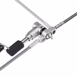 StarTech.com Cavo di sicurezza universale 3 in 1 per laptop da 2m, cavo antifurto resistente al taglio con chiave master, compatibile con Noble Wedge&reg;/Nano/K-Slot - Vista aggiuntiva 6