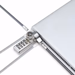 StarTech.com Cavo di Sicurezza per Notebook a duplice accesso da 2m, con chiave identica e a combinazione per dispositivi K-Slot, cavo d'acciaio antifurto per laptop - 10 Pezzi - Vista aggiuntiva 5