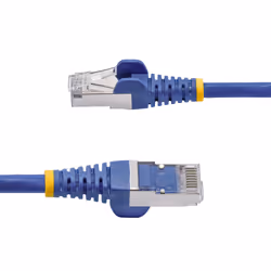 StarTech.com Cavo Ethernet CAT8 blu da 1m, RJ45 Snagless, 25G/40G, 2000MHz, 100W PoE++, S/FTP, cavo lan in rame puro 26AWG, LSZH, cavo patch di rete schermato con rilievi di trazione, testato individualmente