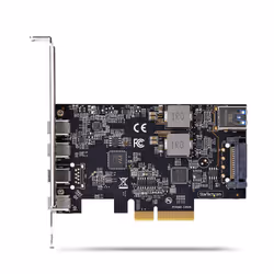 StarTech.com Scheda di Espansione PCIe USB a 5 porte, USB 3.2 10Gbps, scheda PCI Express con 4 porte USB-C, 1 porta interna USB-A, scheda controller PCIe USB, Windows/macOS/Linux - Vista aggiuntiva 5