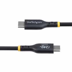 StarTech.com Cavo di Ricarica USB-C da 4m, cavo USB-C certificato USB-IF, 240W PD EPR, cavo trasferimento dati USB 2.0 Tipo-C per laptop, rivestimento in TPE, M/M - Vista aggiuntiva 4