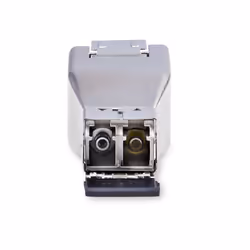 StarTech.com Dongle convertitore multimediale da fibra Gigabit a RJ45 Ethernet, monomodale ottico 10 km/multimodale 800 m, alimentato da PoE, design compatto, alloggiamento in metallo, micro mini, TAA - Vista aggiuntiva 5