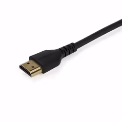 StarTech.com Cavo HDMI 2.0 certificato Premium con Ethernet da 1,5m- Durevole ad alta velocità UHD 4K 60Hz HDR - Robusto cavetto HDMI M/M con fibra aramidica - TPE - Monitor, TV e display Ultra HD