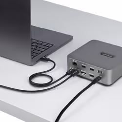 StarTech.com TBLT5MM1M240W Cavo Thunderbolt 1 m 80 Gbit/s Nero - Vista aggiuntiva 8