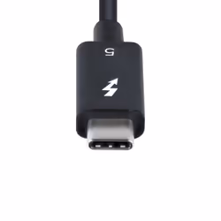 StarTech.com TBLT5MM80CM240W Cavo Thunderbolt 0,8 m 80 Gbit/s Nero - Vista aggiuntiva 4