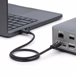 StarTech.com TBLT5MM80CM240W Cavo Thunderbolt 0,8 m 80 Gbit/s Nero - Vista aggiuntiva 6
