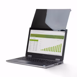 StarTech.com Filtro Privacy Touch da 15,6” 16:9, antiriflesso, pellicola protettiva per monitor di computer portatile, angolo di visuale di +/- 30 gradi, Flip-Up - Vista aggiuntiva 4